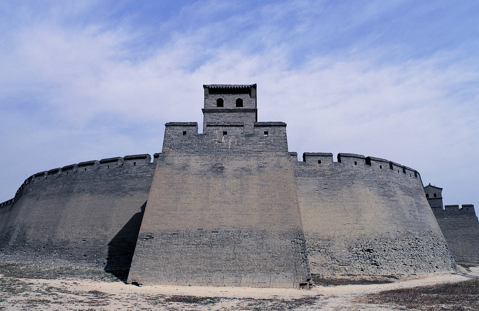 平遥古城城墙马面现场照片